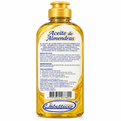 Embellecer Almendras 250ml